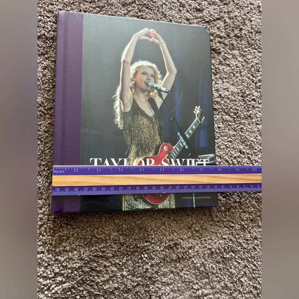 Taylor Swift Purple and Black hardback fashion book